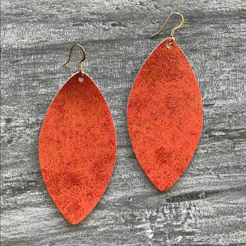 🔵Handmade Earrings Thin Marquis